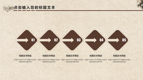 中国风水墨古典读书分享书香中国PPT模板