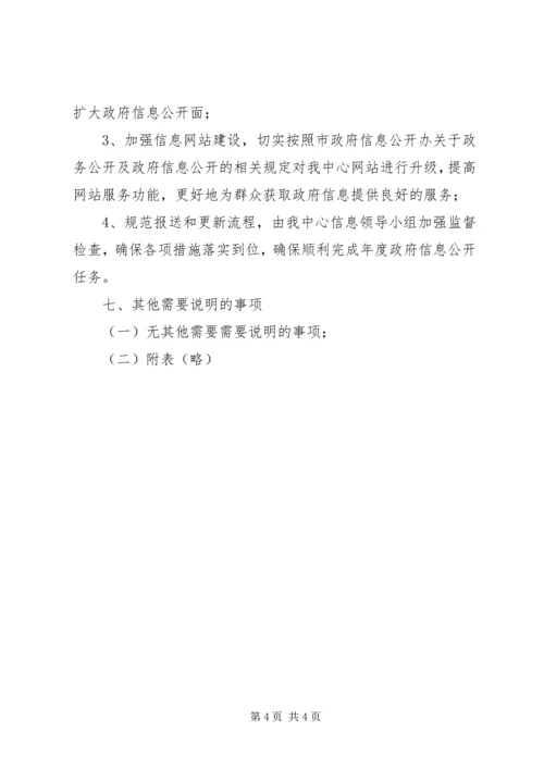 土地发展中心年度信息公开年度报告 (2).docx