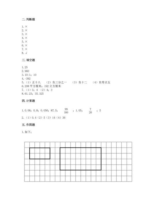 小升初数学期末测试卷精选.docx