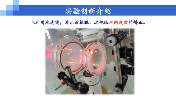 5.4《眼睛和眼镜》实验改进说课课件 (共26张PPT)  --2023-2024学年人教版物理八年