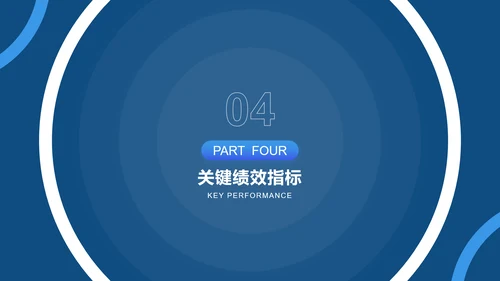 潘通蓝简约风通用项目总结月度总结工作总结PPT模板