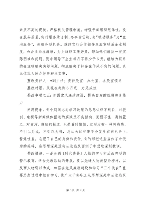 先教育活动问题的整改方案.docx