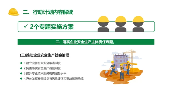 安全生产专项整治三年行动PPT课件模板