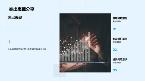 风险管控业绩总结PPT模板