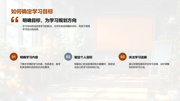 四年级学习启动讲座PPT模板