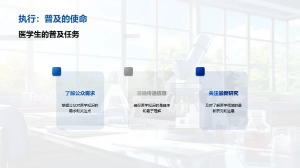 医学知识普及之道