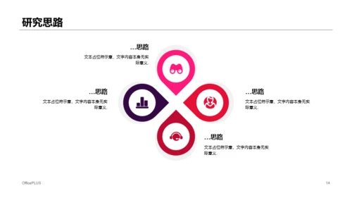 红色电子信息科学技术毕业答辩PPT案例