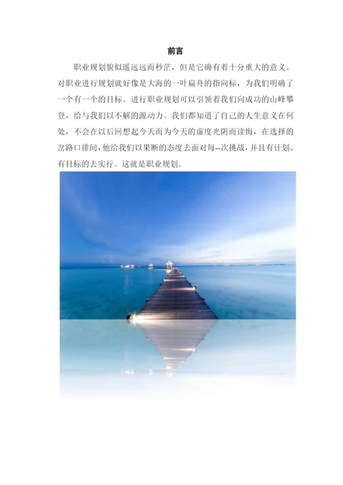 18页5600字土木工程专业职业生涯规划.docx