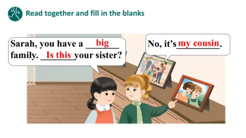 Unit 2 Different families Part B Let's talk课件内嵌音视频