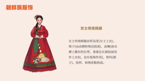 朝鲜族朝鲜民族介绍通用PPT模板