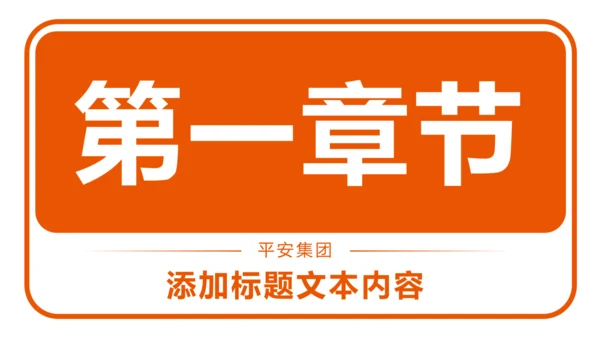 中国平安保险平安银行工作汇报PPT模板