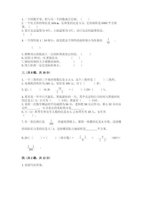 洛阳市小学数学小升初试卷附答案（典型题）.docx