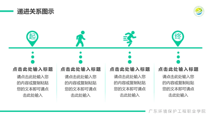 广东环境保护工程职业学院课题汇报毕业论文答辩PPT通用模板
