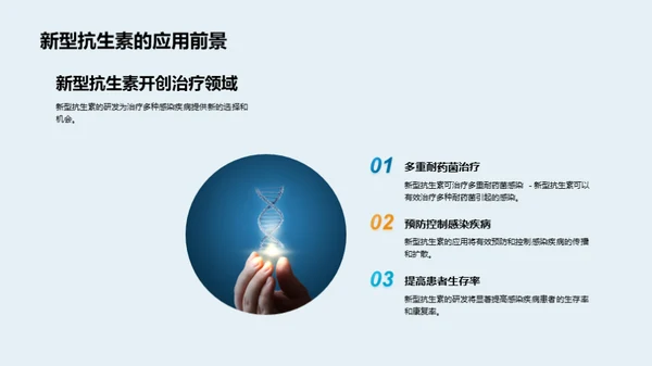 商务风生物医疗学术答辩PPT模板