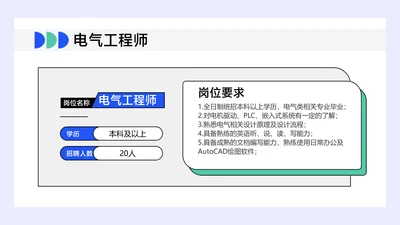 卡通风白色并列关系4项PPT