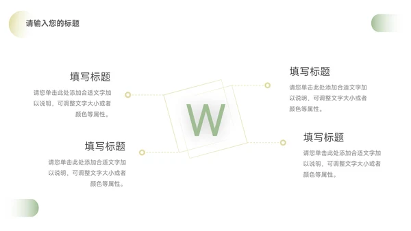 绿色简洁大气年终总结汇报PPT模板