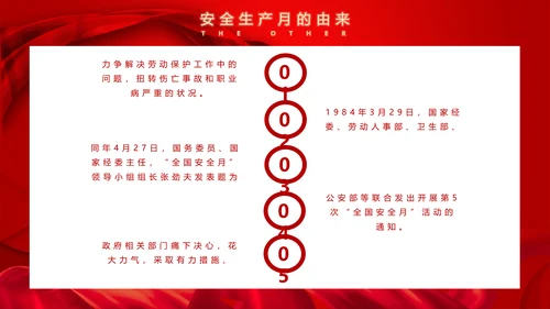 安全生产月安全第一PPT课件模板