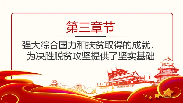 决胜脱贫攻坚全面建成小康社会精准脱贫扶贫PPT