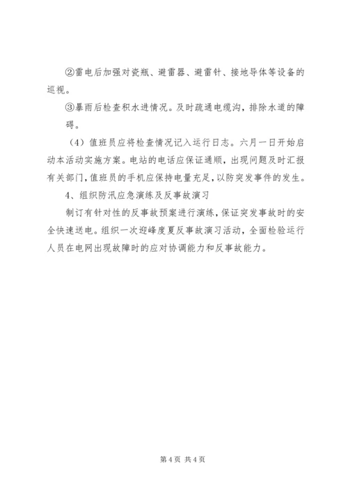 迎峰度夏工作方案.docx