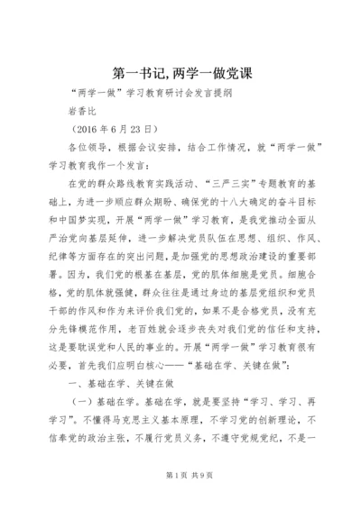 第一书记,两学一做党课 (4).docx