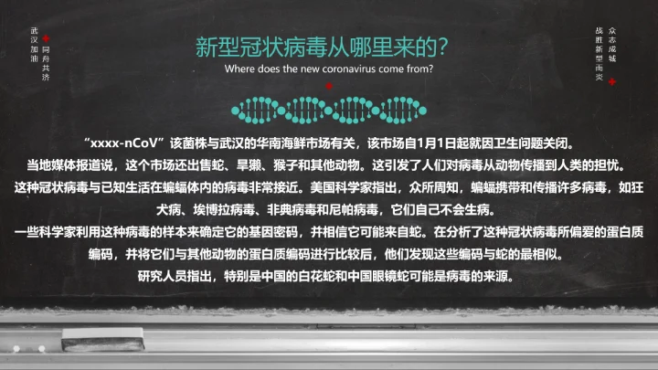 新冠病毒防护科普疫情防控PPT课件