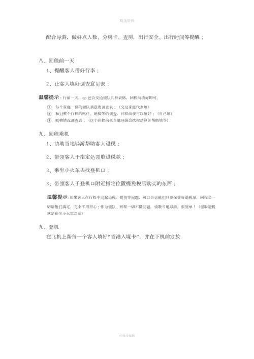 韩国领队实操流程.docx