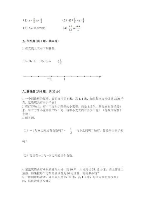 小升初六年级期末测试卷（综合卷）.docx
