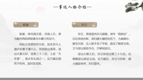《水浒传》宋江人物解析通用PPT模板