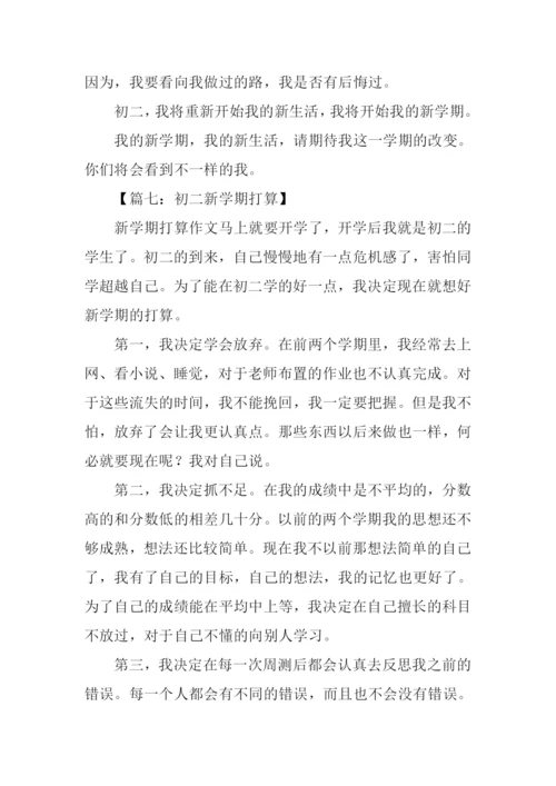 初二新学期打算作文.docx