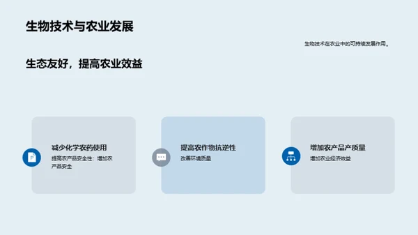 生物技术在农业领域的应用