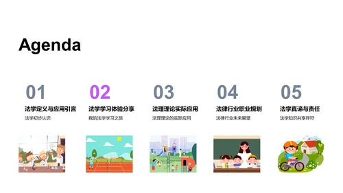 法学实践毕业答辩PPT模板