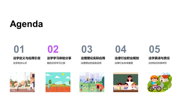 法学实践毕业答辩PPT模板