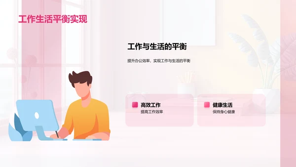 办公效率提升讲座PPT模板