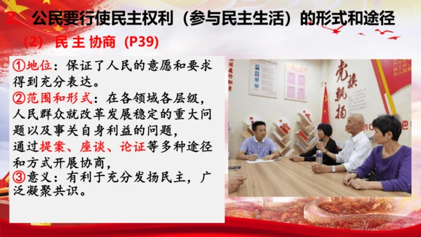 3.2《参与民主生活》  课件(共30张PPT)