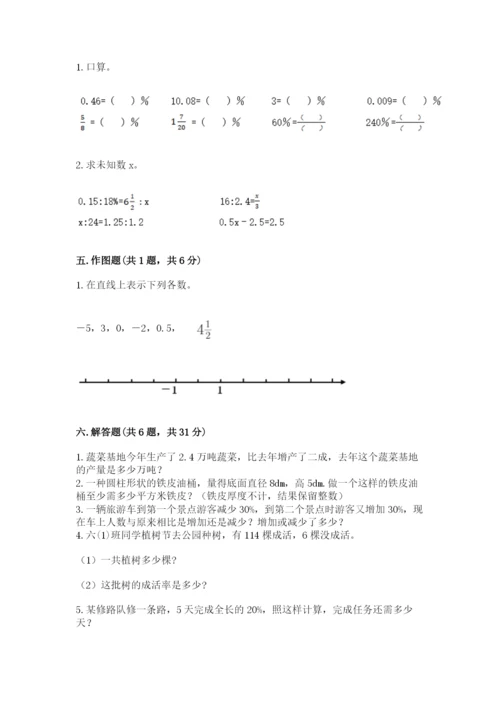 连云港市小升初数学测试卷审定版.docx