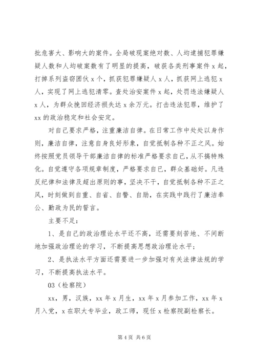 党员干部个人现实表现材料3篇汇编.docx