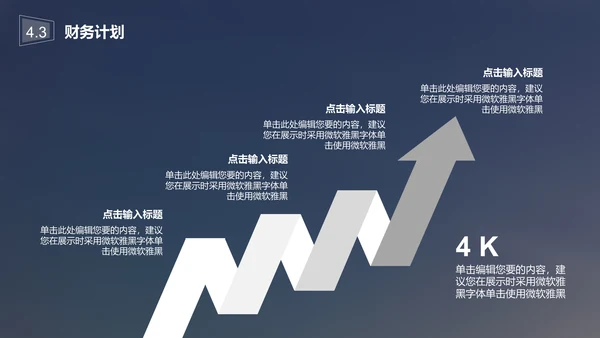 大气版商业创业计划书幻灯片通用PPT模板