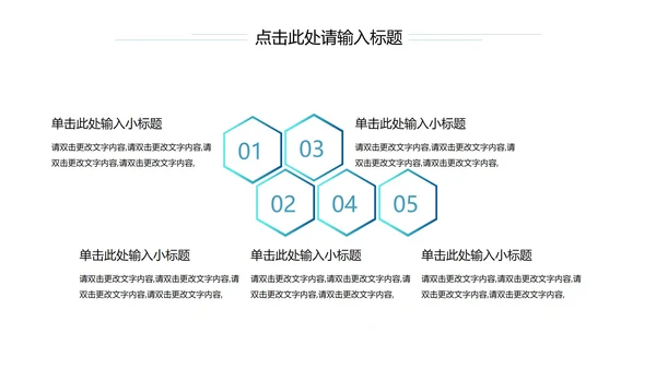 绿色简约风生物大数据分析PPT模板