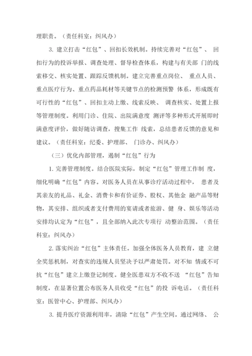 医院工作人员廉洁从业实施方案.docx