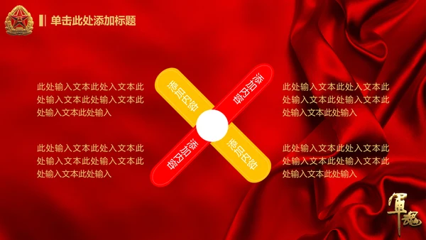 军魂党政八一军队动态PPT
