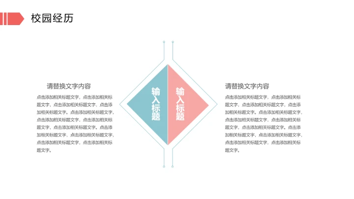 研究生复试自我介绍个人简历通用PPT模版