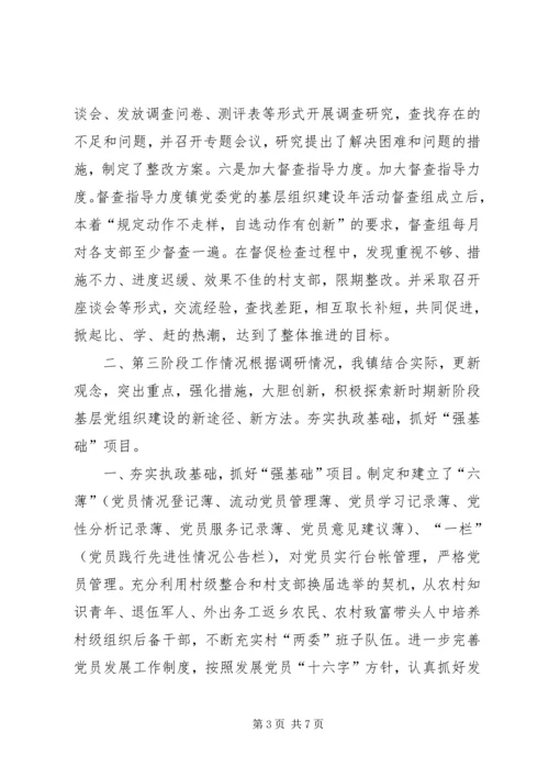 乡镇开展“党的基层组织建设年”活动工作情况.docx