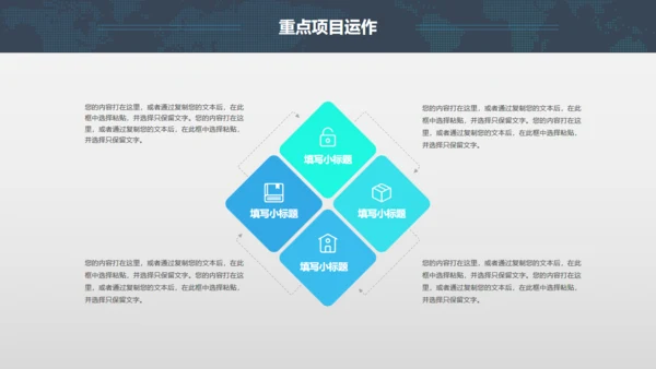 全球版图工答总结计划通用PPT模板