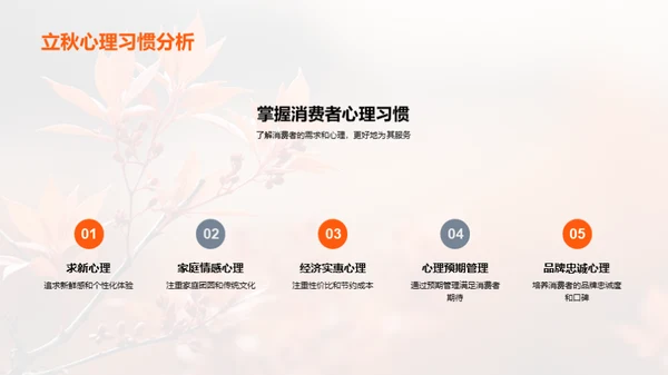 立秋节气营销策略