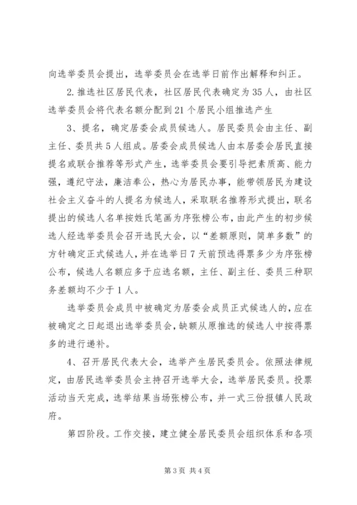 镇社区居委会换届选举工作实施方案 (2).docx