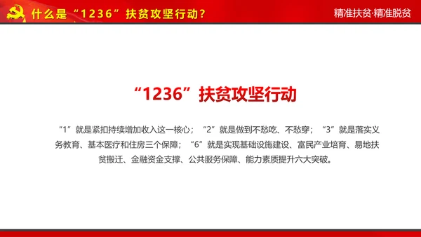完整内容精准扶贫精准脱贫扶贫开发PPT
