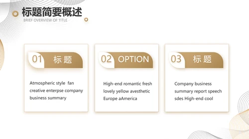 简约大气公司产品介绍宣传通用PPT