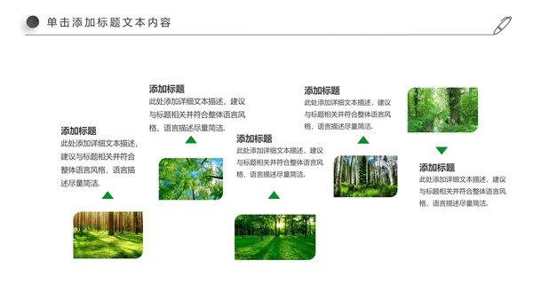 绿色环保教育世界湿地森林日PPT动态模板