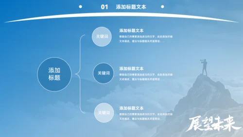 展望未来大气工作总结&下阶段计划通用PPT