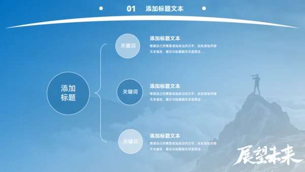展望未来大气工作总结&下阶段计划通用PPT